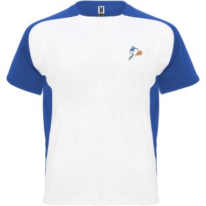 Bugatti rvid ujj uniszex sportpl, white, royal blue (T-shirt, pl, kevertszlas, mszlas)